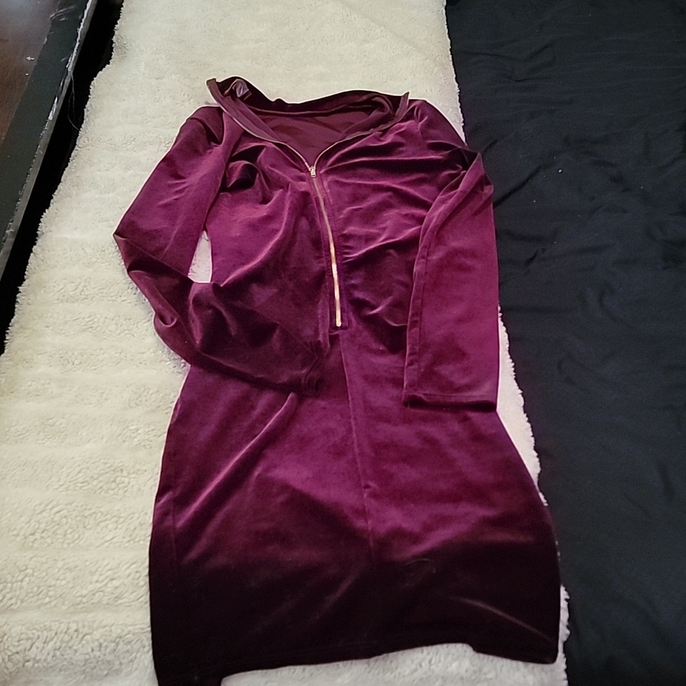 Magenta dress